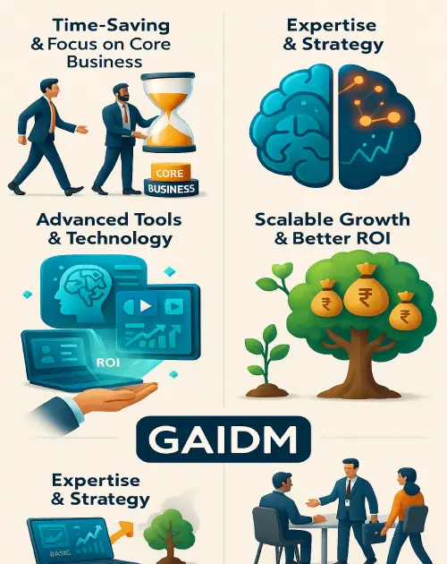 Benefits of Hiring an Agency<br />
SMM Expert in Hisar<br />
